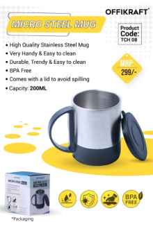 Offikraft Micro Steel Mug